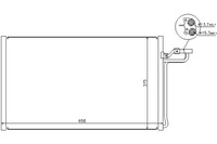 фото thumb №1, Nissens конденсатор кондиціонера volvo c30 c70 ii s4