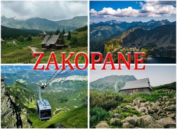 Magnes na lodówkę pamiątka z Zakopanego magnesy Zakopane regionalne Z5