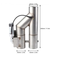 фото thumb №3, Електрична труба вихлопна 2,5 cali 63 mm