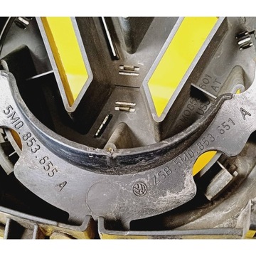 фото thumb №13, Решётка решётка радиатора vw golf v 5 plus 05-09 5m0853653 nr106