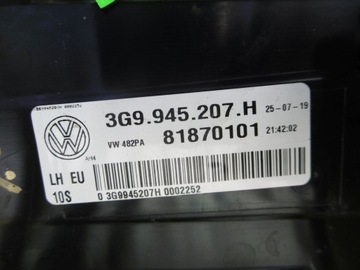 фото thumb №7, Лампа левый зад vw passat b8 универсал matrix европа