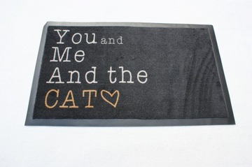 Коврик входной, коврик 45x75 CAT BLACK