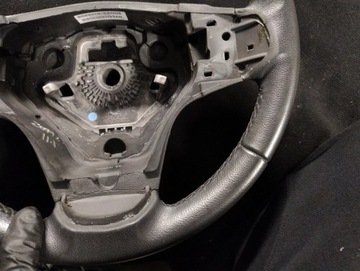 фото thumb №5, Fiat grande punto evo руль трёхспицевый кожаный многофункциональная