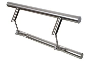 INOX Дверная ручка Ручка, круглая, 500 мм/45°
