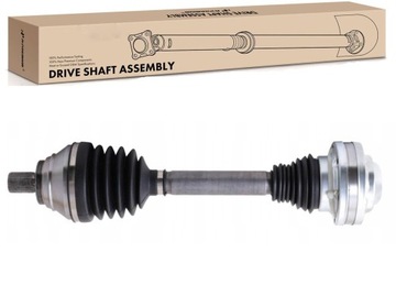 фото thumb №2, Полуось левая vw t-roc touran 2.0 tdi golf vi 6