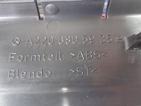 фото thumb №7, Mercedes s w220 довгий накладка порогова лівий зад