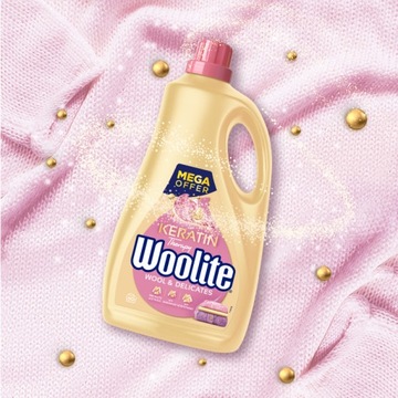 WOOLITE PRO-CARE COLOR and DELICATE Жидкость для стирки одежды с креатином XXL 10,8л