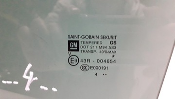 фото thumb №2, Opel meriva b стекло левая задняя тёмное ..4