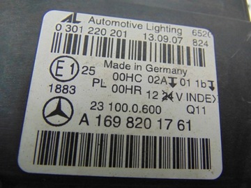 фото thumb №14, Лампа ліва перед mercedes b клас w245 a1698201761 європа