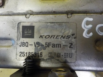 фото thumb №5, Orlando cruze 2.0 vcdi 15r 163km z20d1 радіаторів вихлопних газів egr 25185316