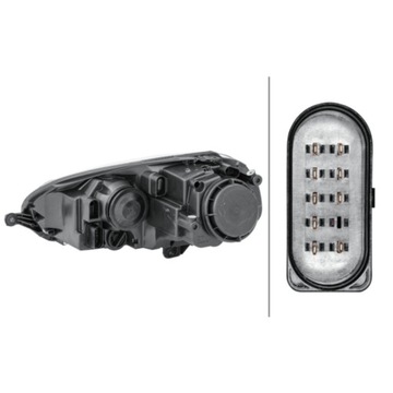 фото thumb №4, Лампа vw golf v 03-04 фара правий