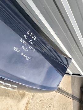 фото thumb №9, Крышка задняя зад audi a6 c6 sedan lz5d 2004-2008 оригинал !!! 2