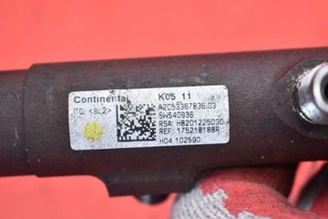 фото thumb №7, Планка впрыскивающий k9k636 8201225030 nissan qashqai 2 ii j11 1.5 dci 110 km