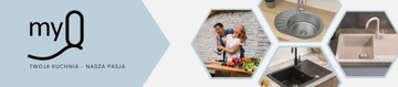 Дозатор myQ Sink для жидкого мыла для мытья посуды золотого цвета, прост в установке