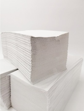 Ręcznik papierowy zz papier zz składany biały