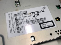 Opel astra j iv радіо cd заводський 22878353 Доставка, фото thumb