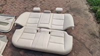фото thumb №7, Сидіння заднє сидіння обшивки комплект шкіра bmw f10 світлий beż