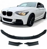 фото thumb №15, Накладка бампера m набор сплиттер чёрный блеск bmw f20 f21 2010-2015