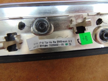 фото thumb №7, Планка dekor двері bmw 10 f11 7225552 праві перед