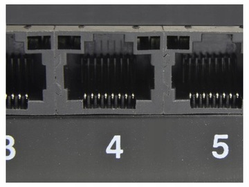NEKU Патч-панель RACK 19'' cat.6 24p UTP 1U с полкой патч-панель ЧЕРНЫЙ