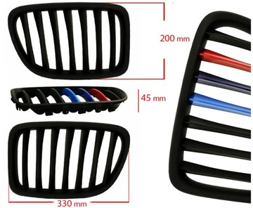 фото thumb №10, Заглушка w переднє бампер решітка радіатора решітки радіатора bmw x1 e84 матові + malowanie m