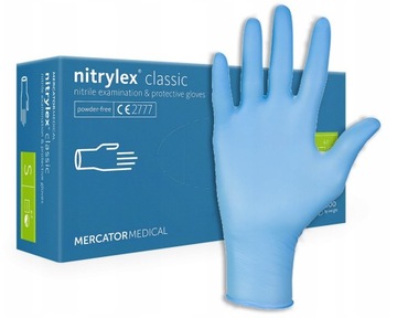 Нитриловые перчатки Mercator Nitrylex Classic - M