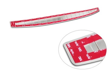 фото thumb №9, Mercedes eqe v295 планка стальной накладка na бампер зад