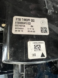 фото thumb №9, Mercedes gla lift 17-19 w156 x156 лампа крила права задня задня europa