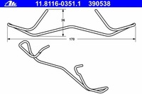 фото thumb №16, Набор inst. тормозных колодок ham. skoda p. fabia- octavia- rapid- roomster- superb-