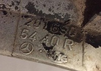 фото thumb №7, Mercedes-benz 190 w201 1989 молдинг крила правий перед r