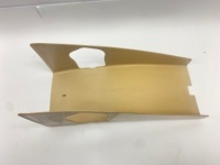 Пластик подлокотник задний  mercedes w124 ce купе бежевый кремовый 1249240237 Недорого, фото thumb