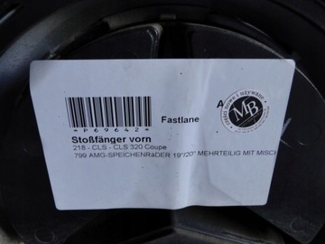 фото thumb №16, Mercedes бампер переднее amg pts 799 cls 218 рестайлинг