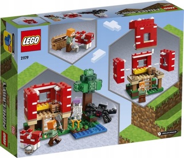 LEGO MINECRAFT 21179 ДОМ В ГРЖИБЬЕ