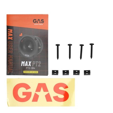 1,5-дюймовые твитеры GAS MAX PT2-384