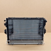 Комплект радиатор с вентилятор porsche cayenne 92a vw touareg 7p 7p0121253 Цена, фото thumb