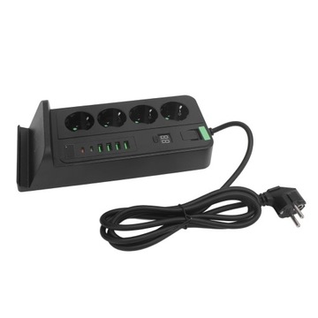 Европейский удлинитель для беспроводной зарядки USB TYPE C 4M