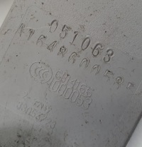 фото thumb №2, Pas левый задняя iii ряд mercedes gl x164 a1648600585