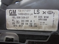 фото thumb №9, Фара правий лампа права ксенон opel astra ii 2 g 13117077 kompletny euro