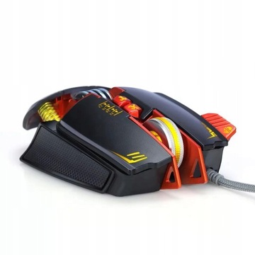 Проводная игровая мышь GAMEXIDO со светодиодной подсветкой RGB, 2400 точек на дюйм