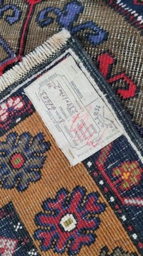 ВОСТОЧНЫЙ ТКАНЫЙ КОВЕР ПЕРСИДСКИЙ Türkiye 118/244СМ