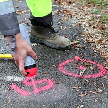 ГЕОДЕЗИЦИОННАЯ КРАСКА-СПРЕЙ FLUO SOPPEC РОЗОВАЯ