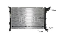 фото thumb №9, Радіатор mini one 1.6i 16v 01- mahle cr 1470 000s радіатор, система