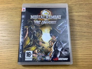 MORTAL KOMBAT VS DC UNIVERSE диск IDEAL PS3