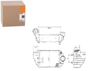 фото thumb №9, Интеркулер vw passat 2,5tdi 97- левый a4/superb