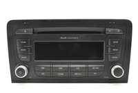 фото thumb №1, Радио радиопроигрыватель cd 8p0035186p audi a3 8p рестайлинг 04-08