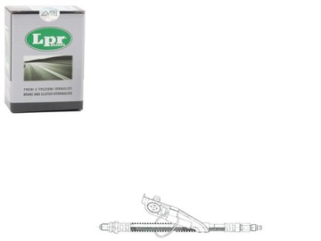 фото thumb №1, Lpr шланг гальмівний 1021839 96fb2078ha 96fb2078b