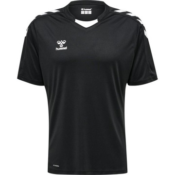 мужская футболка HUMMEL CORE XK POLY JERSEY S/S черная 211455-2001 L
