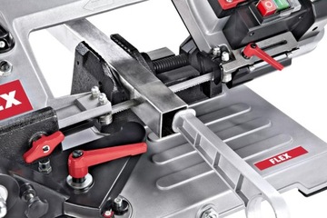 Ленточная пила по металлу FLEX SBG 4910 850 Вт + 4 пильных полотна