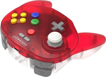 Коммутатор для ПК Retro-Bit Tribute64 2.4G V2 N64 красный