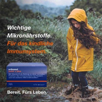 Orthomol Junior C plus (rozwój dziecka) owoce leśne
